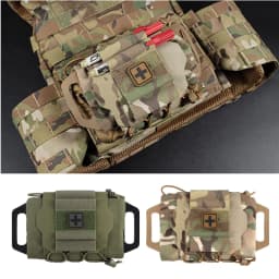 IFAK Medical Pouch MOLLE Rapid Deployment First-aid Kit Survival Outdoor Hunting Emergency Bag Camping Medical Kit