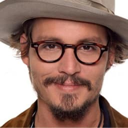 Fashion Johnny Depp Small Style Round Sunglasses Mens Womens Clear Tinted Lens Brand Design Party Show Sun Glasses Oculos De Sol