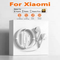 Type C 3.5mm Wired Earphones For Redmi Note Xiaomi 17 15 14 13 12 11 Pro Headphones in-ear Headset Samsung Huawei Phone Tablet