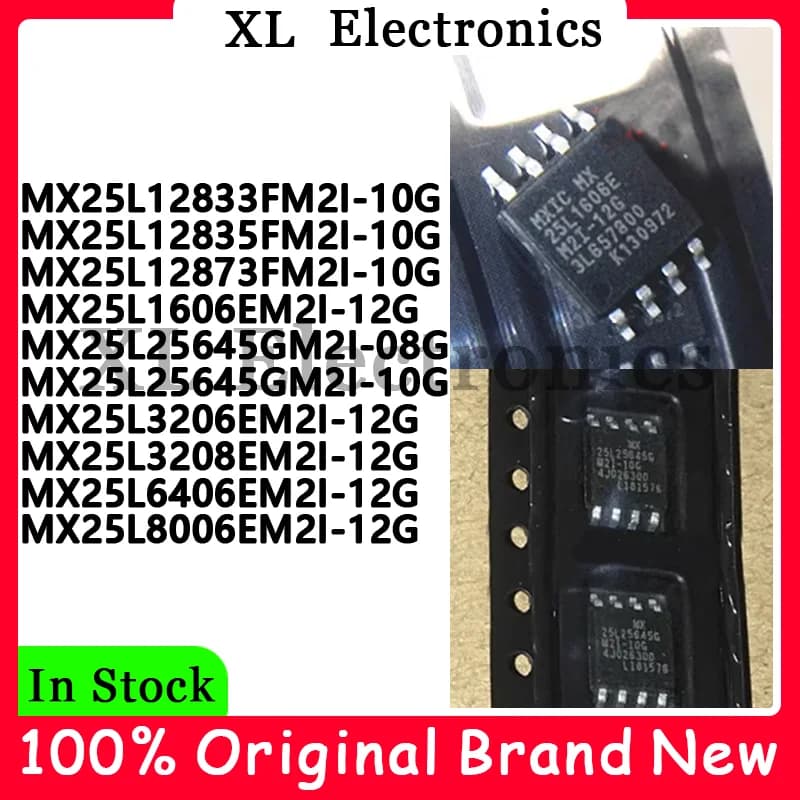 MX25L12833FM2I-10G MX25L12835FM2I-10G MX25L12873FM2I-10G MX25L1606EM2I-12G MX25L25645GM2I-08G MX25L25645GM2I-10G New Original