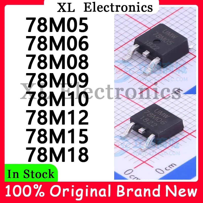 10Pcs/lot 78M05 78M06 78M08 78M09 78M10 78M12 78M15 78M18 New Original