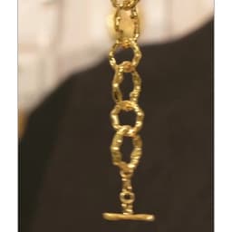 Yhpup High Quality Stainless Steel Handmade Chain Bracelet Bangle Waterproof Texture Toggle-Clasps Wrist Jewelry Exclusive Gift