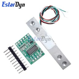 Estardyn Load Cell 1KG 5KG 10KG 20KG HX711 AD Module Weight Sensor Electronic Scale Aluminum Alloy Weighing Pressure Sensor