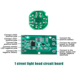 HZ-8813 T6/U2/L2 Glare Light Control Circuit Board Flashlight Driver Board 3 Function 5 Function Gear Electric Plate