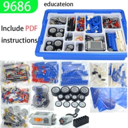 9686 Technical Parts Multi Technology MOC Parts Students Learning Building Blocks Power Function Set for Kids Educational Leduo