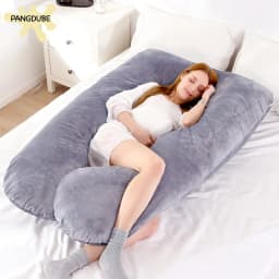 PANGDUBE Pregnancy Pillow 130x70cm Waist Support for Pregnant Women Sleeping Nursing Cushion Breastfeeding Maternity Body Pillow