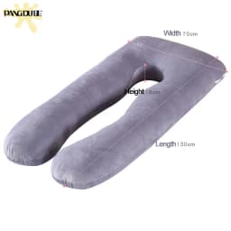 PANGDUBE Pregnancy Pillow 130x70cm Waist Support for Pregnant Women Sleeping Nursing Cushion Breastfeeding Maternity Body Pillow