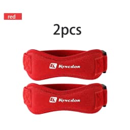 2 PC Sports Protection Patellar Strap Basketball Badminton Tennis Cycling Running Protection Support Patellar Pad Shock Absorpti