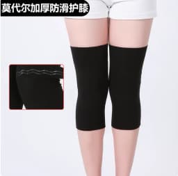 Modal Knee Pads Ultra-Thin Warmth for Cold Legs Men Women Sleep Air Conditioning Cover Joint Summer Sports Fitness