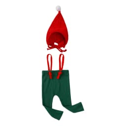 2026 Baby Cute Christmas Clothing Knit Pants with Hat Toddler Girls Boys Trousers New Born Baby Clothes Cotton Newborn Outfits