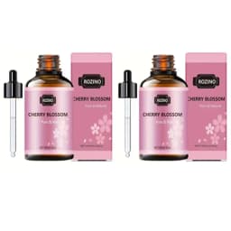 1Pcs/2Pcs/3Pcs Sakura Essential Oil: Pure Plant Essential Oil for Massage, Showering, Skin Care, Face, Body, Nails, Hair, and Eyelash Care