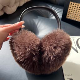 Women Genuine Sheepskin Earmuffs Real Wool Winter Warm Ear Warmer Foldable Ear Covers Cold Ear Protector Outdoor Muffs