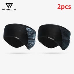 WRELS Cycling Fleece Ear Cover Winter Windproof Hiking Headwear Workout Fleece Ear Muffs Men Women Warm Running Ski Sports Band