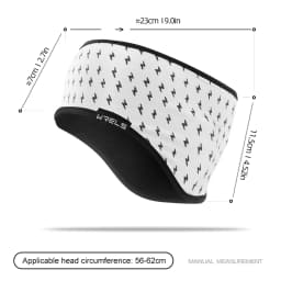 WRELS Winter Autumn Sport Ear Warmer Headbands Outdoor Running Windproof Elastic Ear Muffs Headwear Lightweight Ear Protection