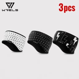 WRELS Winter Ear Warmer Headband Windproof Sports Fleece Thermal Ear Muffs for Women Men Running Hiking Skiing Cycling Jogging