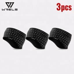 WRELS Winter Ear Warmer Headband Windproof Sports Fleece Thermal Ear Muffs for Women Men Running Hiking Skiing Cycling Jogging