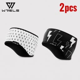 WRELS Winter Ear Warmer Headband Windproof Sports Fleece Thermal Ear Muffs for Women Men Running Hiking Skiing Cycling Jogging