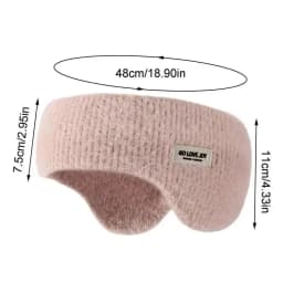 Earmuffs Hair Bands Winter Women Men Elastic Thicken Soft Comfortable Ear Warmer Fashion Skiing Outdoor Sport Hair Accessories