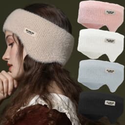 Earmuffs Hair Bands Winter Women Men Elastic Thicken Soft Comfortable Ear Warmer Fashion Skiing Outdoor Sport Hair Accessories