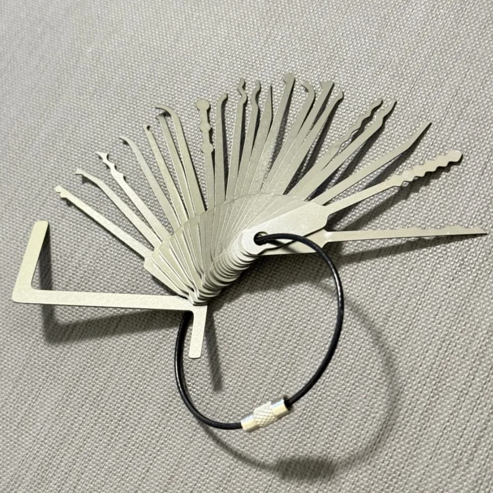 22 in 1 Universal Lock Key Set For PadLock Repairing Tools Locksmith Training Tools