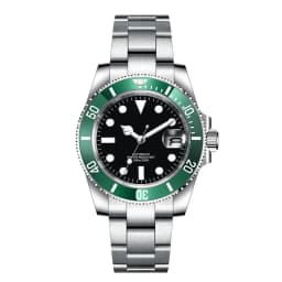 Custom Logo Men Watches Luxury 40mm NH35/MIYOTA Automatic Mechanical Wristwatches Ceramic 100M Dive Watch Sapphire Luminous