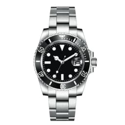 Custom Logo Men Watches Luxury 40mm NH35/MIYOTA Automatic Mechanical Wristwatches Ceramic 100M Dive Watch Sapphire Luminous