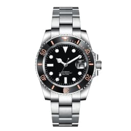 Custom Logo Men Watches Luxury 40mm NH35/MIYOTA Automatic Mechanical Wristwatches Ceramic 100M Dive Watch Sapphire Luminous