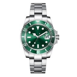 Custom Logo Men Watches Luxury 40mm NH35/MIYOTA Automatic Mechanical Wristwatches Ceramic 100M Dive Watch Sapphire Luminous