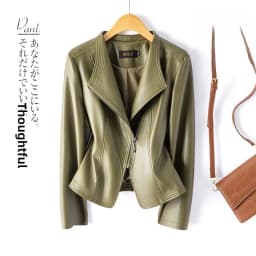 Fashionable Short Genuine Sheepskin Jacket Women's Korean Style Spring Autumn New Suit Collar Coat Breathable High Gloss