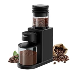 Electric Conical Burr Grinder Coffee Bean Grinder with 25 Grind Setting for French Espresso Touchscreen Dual Modes Grinding