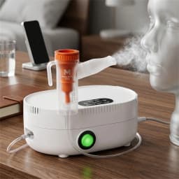 Handheld Portable Autoclean Mesh Nebulizer Silent Inhaler Mini Atomizer Inhalator