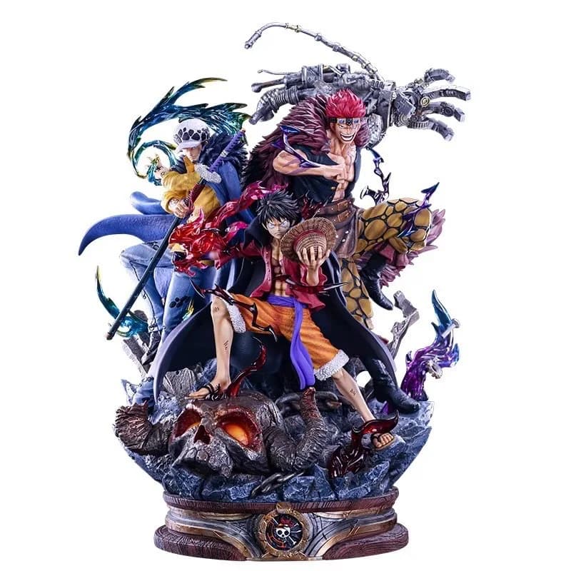 Anime One Piece Figures Luffy Trafalgar LX 3 Captain One Piece Action Figures Figurine Collection Ornament PVC Model Toys Gift
