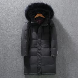 Canada Fashion Men's Down Coats And Parkas Men White Goose Down Jacket Long Padding Winter Puffer Jacket Man Luxury HYX90985