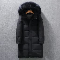 Canada Fashion Men's Down Coats And Parkas Men White Goose Down Jacket Long Padding Winter Puffer Jacket Man Luxury HYX90985