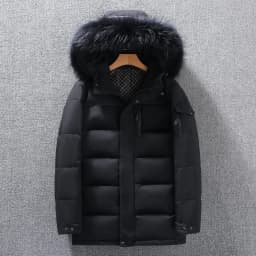 Canada Fashion Men's Down Coats And Parkas Men White Goose Down Jacket Long Padding Winter Puffer Jacket Man Luxury HYX90985