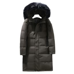 Canada Fashion Men's Down Coats And Parkas Men White Goose Down Jacket Long Padding Winter Puffer Jacket Man Luxury HYX90985