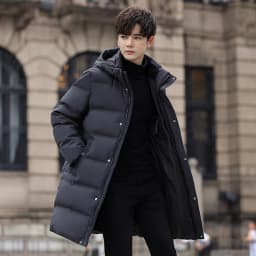 Canada New Style Men's Down Coats Parkas Hooded Winter Jacket Man White Goose Down Jacket Padded Puffer Jackets Padding HXY53211