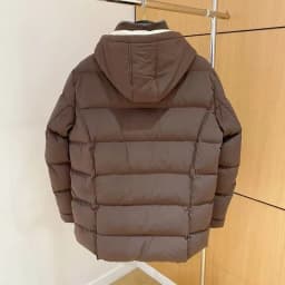 Italian Man 26FW New Style BC* Hooded down Jacket Business Casual Wear Warm and Windproof Outerwear