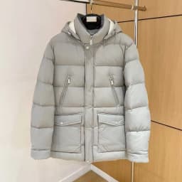Italian Man 26FW New Style BC* Hooded down Jacket Business Casual Wear Warm and Windproof Outerwear