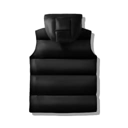 White Duck Down Vest Men Detachable Hood Sleeveless Jacket Male Autumn Puffer Waistcoat Black Gold Warm Korean Style Casual 5XL