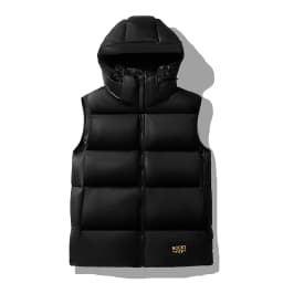 White Duck Down Vest Men Detachable Hood Sleeveless Jacket Male Autumn Puffer Waistcoat Black Gold Warm Korean Style Casual 5XL