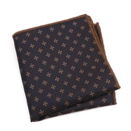 Vintage Paisley Men Pocket Square British Design Hankies Floral Print Handkerchief Striped Chest Towel Suit Accessories For Man