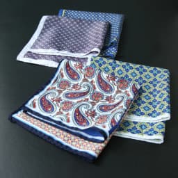 32cm Fashion Mens Oversized Polka Dot Pocket Square Elegant Silky Floral Navy Blue Handkerchief Wedding Tuxedo Accessories Hanky