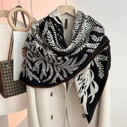 Handmade Silk Woolen Scarf Shawl Collection True Silk Hand Roll High End Gift for Women Fashionable All Seasons Wrap