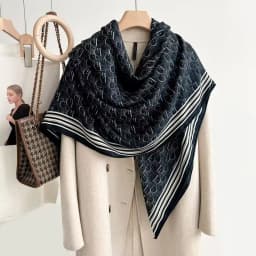 Handmade Silk Woolen Scarf Shawl Collection True Silk Hand Roll High End Gift for Women Fashionable All Seasons Wrap