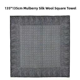 Handmade Silk Woolen Scarf Shawl Collection True Silk Hand Roll High End Gift for Women Fashionable All Seasons Wrap