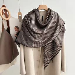 Handmade Silk Woolen Scarf Shawl Collection True Silk Hand Roll High End Gift for Women Fashionable All Seasons Wrap