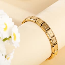 Hapiship 2025 New Fashion Number 0 1 2 3 4 5 6 7 8 9 Italian Charm Fit 9mm Stainless Steel Bracelet Making Women Jewelry DJ1449