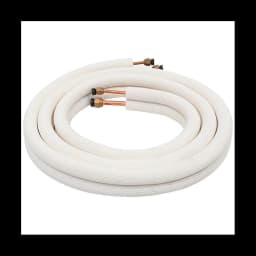 3Meter Air Conditioner Pair Coil Tube 1/4In 3/8In Insulated aluminumWire Set Air Conditioner Parts Refrigerant Tube
