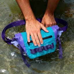 Waterproof Water Sports Rafting Boating Mesh Waist Floating Dry Bag for Kayaking Swimming Beach Kayak Travel Bag Camping Pack